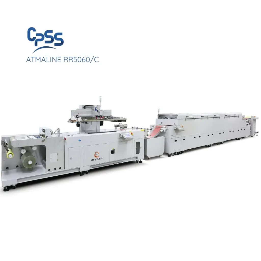 ATMALINE RR5060/C - Ligne Roll-to-Roll avec caméra pour électronique imprimé
