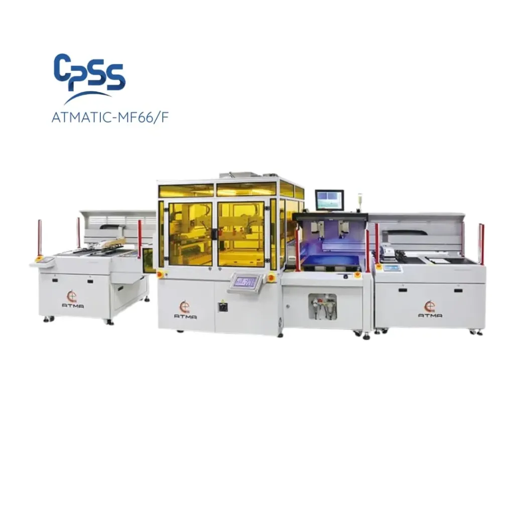 ATMATIC MF66/F et MF88/F - Machine automatique avec caméras et margeur intégré