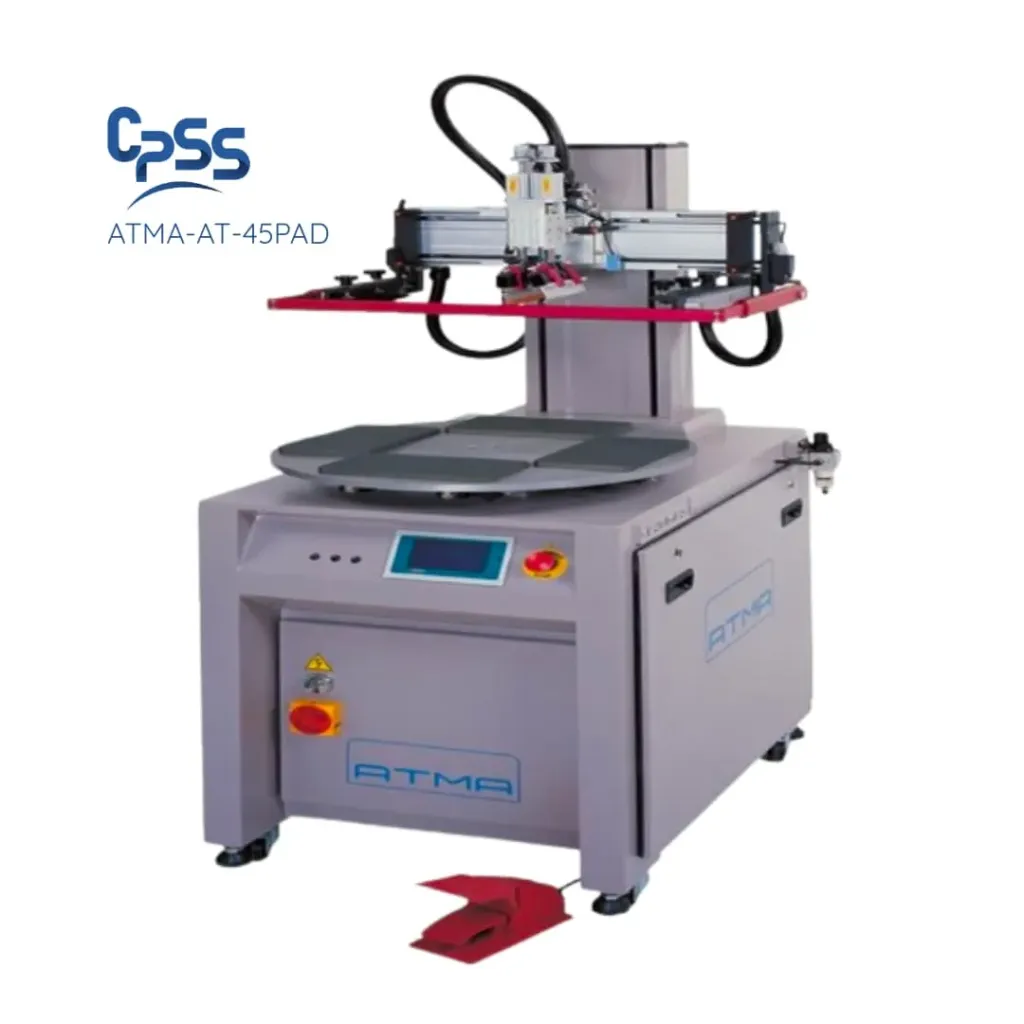 [AT-45PAD] AT-45PAD - Machine de sérigraphie semi-automatique compacte