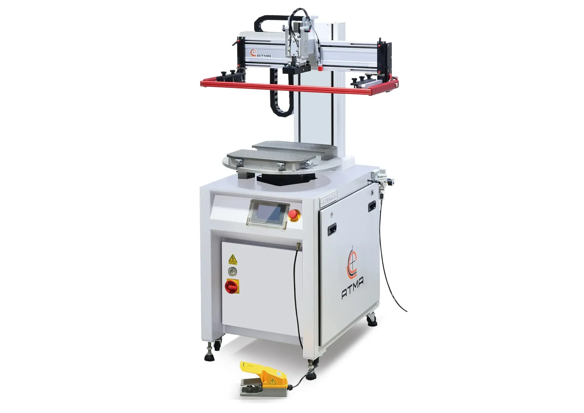 [AT-45PAD (2I)] AT-45PAD (2I) - Machine de sérigraphie semi-automatique double index