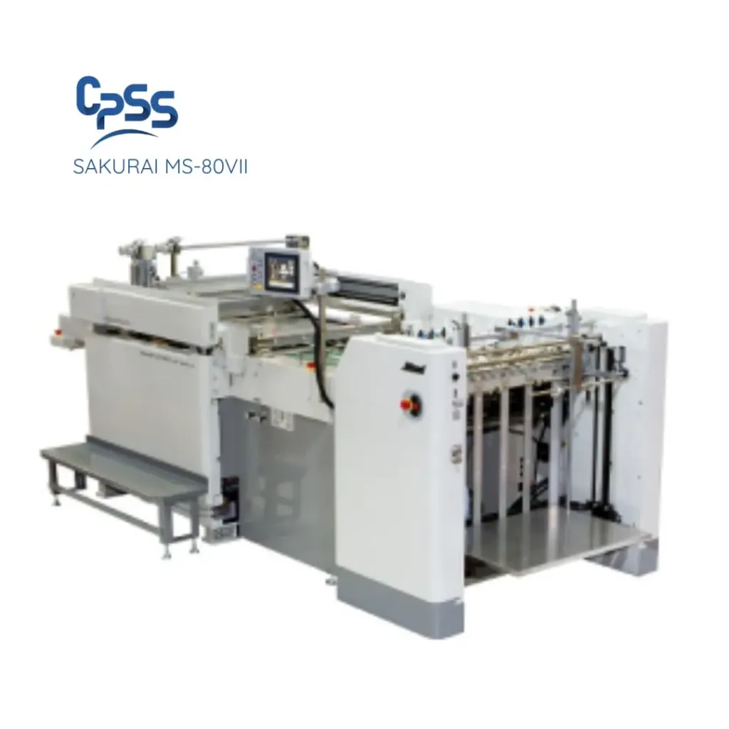 SAKURAI MF80VII - Machine de sérigraphie automatique à plat