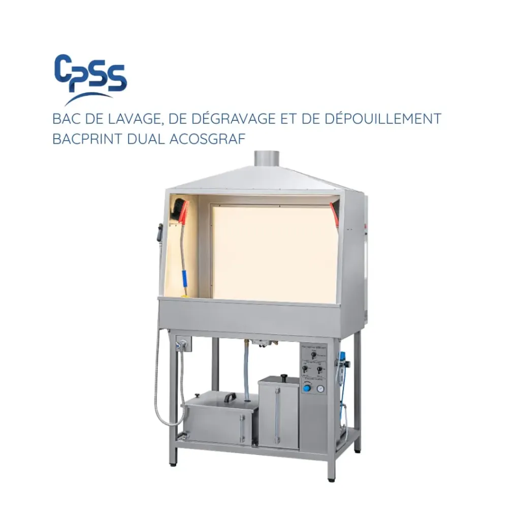 Bac lavage, dégravage et de dépouillement - Acosgraf by CPSS