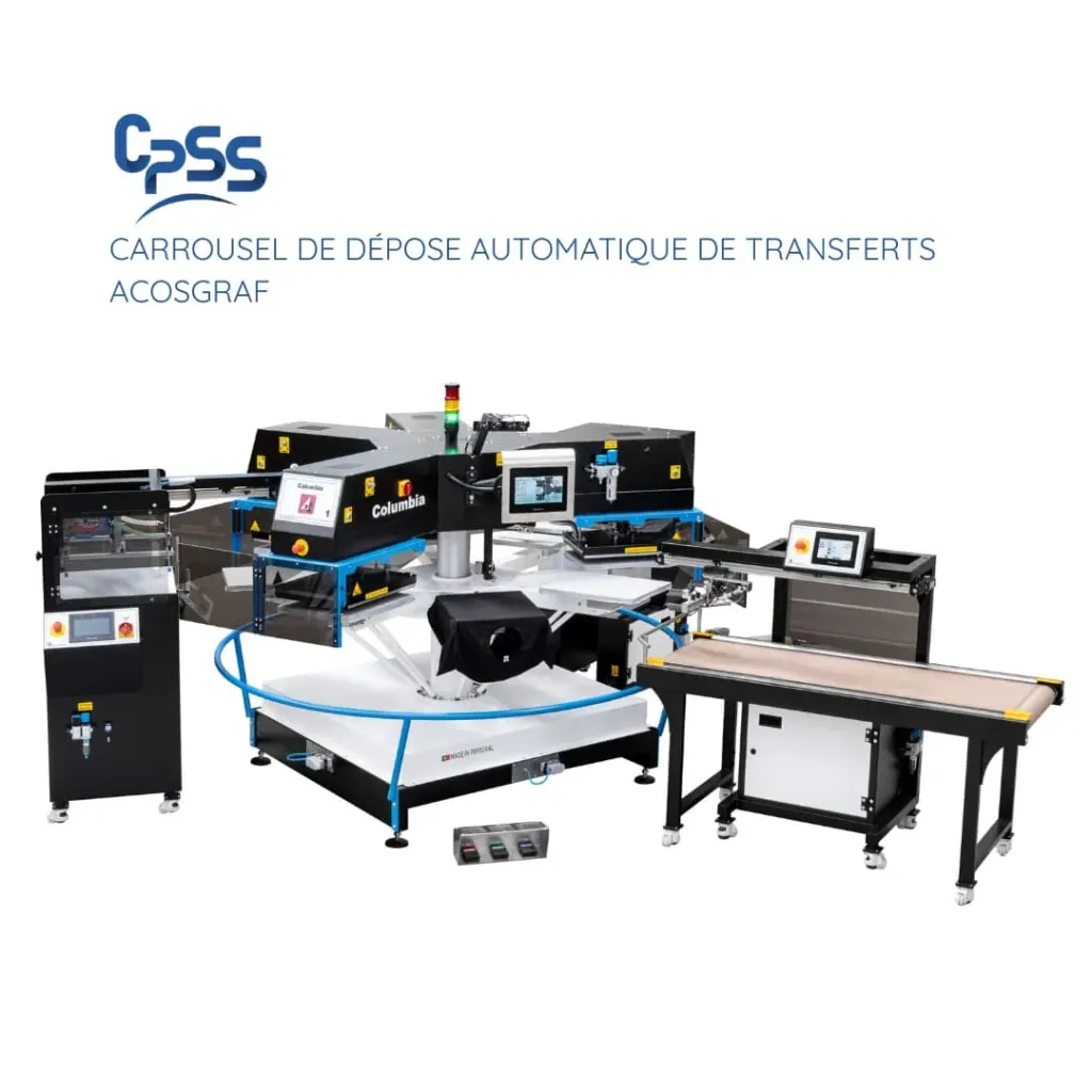 Carrousel de dépose automatique de transferts - Acosgraf by CPSS